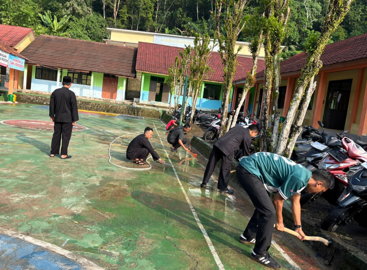 SMKN 2 Leles Makin Solid! Dari Sambutan Hangat Rasamala Hingga Gotong Royong Persiapkan Turnamen Se-Cianjur Selatan